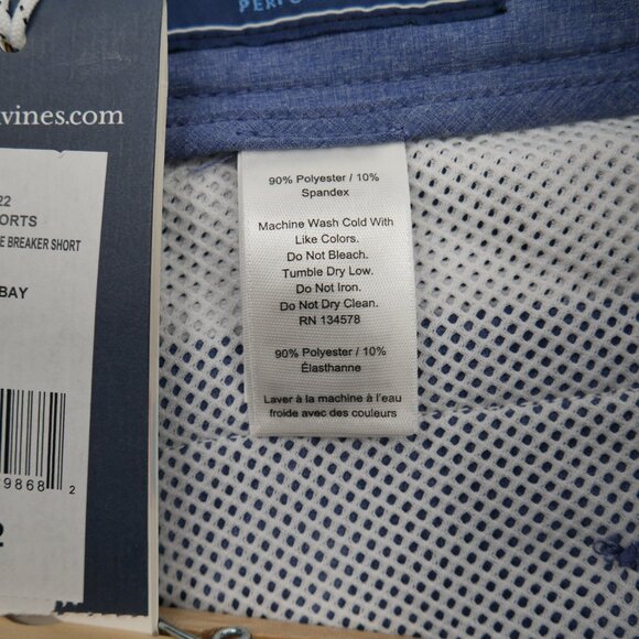 Vineyard Vines Breaker Shorts Men's Size 48 48B Blue Lightweight Performance NWT - Picture 5 of 5